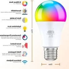 Odea Akıllı Rgb LED Ampul - 11W, Wi-Fi & Bluetooth Uyumlu