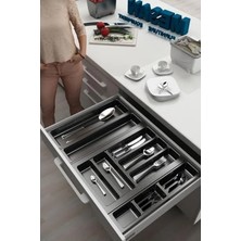 Odea 64X48 cm Mutfak Çekmece Düzenleyici, Kesilebilir ve Pratik Kullanım