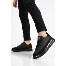 Noka Siyah Tekstil Bağcıklı Erkek Casual Ayakkabı