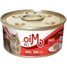 Odea 85 gr Dana Etli ve Ciğerli Kedi Yaş Mama, 24 Adet