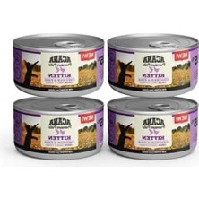 Odea 85 gr Tavuk ve Balıklı Yavru Kedi Konservesi 4 Adet