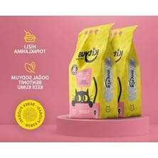 Odea Iki Adet 10 Lt Tozsuz Topaklanan Kedi Kumu Paketi
