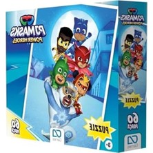 Odea Lisanslı Pijamaskeliler Puzzle Seti, 60 Parça