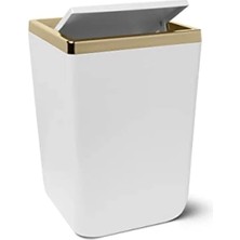 Odea 6 Lt Kapasiteli Beyaz Çöp Kovası