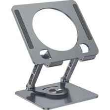 Odea 360 Derece Dönebilir Laptop ve Tablet Standı - Paslanmaz Çelik