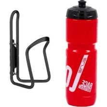 Odea 800ML Bisiklet Matara Seti, Kırmızı Renk Seçeneği ile