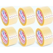 Odea 6 Adet 40MM Şeffaf Kolibandı, 100 mt Uzunluğunda