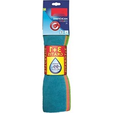 Odea 4'lü Mikrofiber Temizlik Bezi Seti, Yumuşak ve Emici