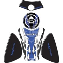 Odea Yamaha R25 Eski Kasa Tank Pad Set Mavi