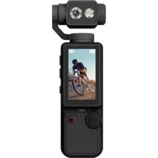 Odea Q8 4K Ultra Hd Taşınabilir Vlog Spor ve Aksiyon Kamerası 2.0" Döndürülebilir IPS Ekran Siyah