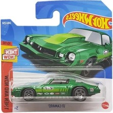 Odea Hot Wheels - ´81 Camaro - Then And Now 10/10 - HCV81 - Short Card - Edelbrock - Bell - Yeşil Metalik - Mattel 2022
