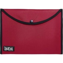Odea Çıtçıtlı Dosya Çanta A4 (Kırmızı)