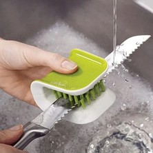 Odea Çift Taraflı Bıçak Temizleme Fırçası, Yeşil