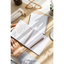 Odea 2'li Noktalı Not Defter Seti, Karton Kapak ve Spiralli Tasarım