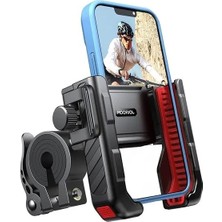 Odea Kıskaçlı Telefon Tutucu, 4.7''-7'' Ekran Uyumlu, Bisiklet ve Motosiklet Için