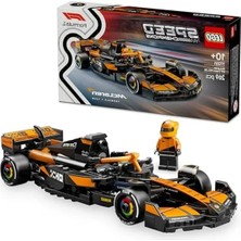 Odea LEGO Speed Champions Mclaren F1 Team MCL38 Yarış Arabası 77251 – 10 Yaş ve Üzeri Kız ve Erkek Çocukları ile Yetişkin Motorseverler Için Sürücü Minifigürü Içeren Yapım ve Sergileme Seti (269 Parça)