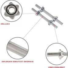 Odea Krom Dambıl Çubuğu - 35,6 cm Uzunluk