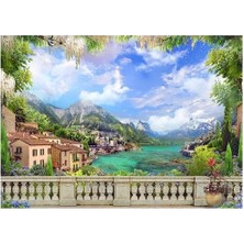 Odea Sahil Manzarası Temalı 1000 Parça Puzzle Seti