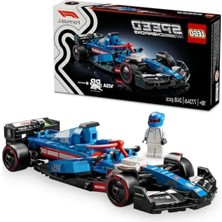 Odea LEGO Speed Champions Visa Cash App Rb Vcarb 01 F1 Yarış Arabası 77246 – Yetişkinler Için Rb Kıyafeti ve Kanatlı Kask Giyen Sürücü Minifigürü Içeren Koleksiyonluk Yaratıcı Model Yapım Seti (248 Parça)