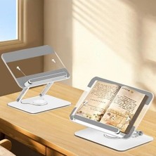 Odea 360° Dönebilen Tablet ve Kitap Okuma Standı, Katlanabilir Tasarım