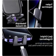 Odea Metal Kancalı Araç Içi Telefon Tutucu ile Güvenli Kullanım