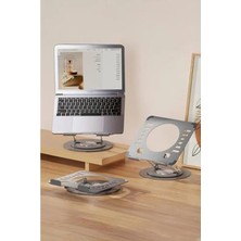 Odea Yüksekliği Ayarlanan Alüminyum Laptop Standı, Ergonomik Tasarım