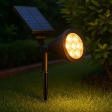 Odea Güneş Enerjili 7W LED Bahçe Aydınlatma Lambası, IP65 Koruma