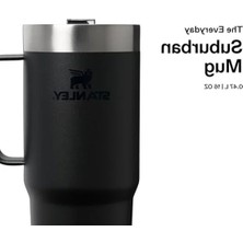 Odea Paslanmaz Çelik Termos Bardak, 0,47 Litre Kapasite, Siyah