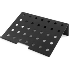 Odea Ergonomik Soğutmalı Metal Laptop Yükseltici Standı, Siyah