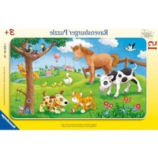 Odea Cuddly Friends Temalı 15 Parça Yapboz, Eğitici Oyun