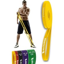 Odea Tekli Güçlü Lateks Direnç Bandı, Fitness ve Pilates Egzersizleri Için Uygun