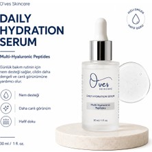 O’ves Daily Hydration Serum Multi-Hyaluronic Peptides Günlük Nem Destekleyici Cilt Bakım Serumu 30 ml