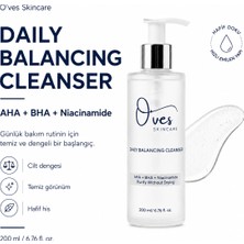 O’ves Daily Balancing Cleanser Aha Bha Niacinamide Günlük Yüz Temizleme Jeli 200 ml