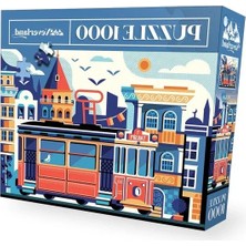 Odea 1000 Parça Istanbul Temalı Eğlenceli Yapboz