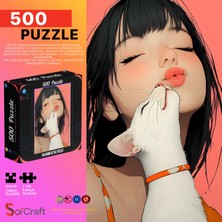 Soi Craft 500 Parça Puzzle Kalbimin Beyaz Köşesi #224