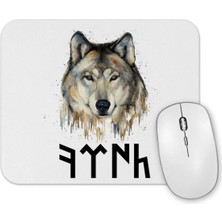 Dekado Goktürk Türk ve Kurt Mouse Pad