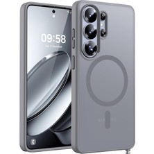 M.TK Moveteck Samsung Galaxy S26 Ultra Kılıf Kamera Çıkıntılı Magsafe Şarj Destekli Hassas Tuşlu Yumuşak Kenarlı Mat Flet Kapak