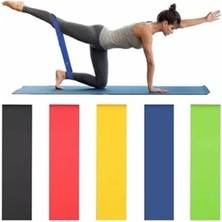 Odea 5 Adet Direnç Bandı Seti - Farklı Seviyelerde Egzersiz Için Uygun