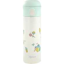 Odea Çelik Içli Termos, 480 Ml, Mavi Renk, Şık ve Kullanışlı
