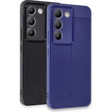 Bezos V30 Lite 4g Kılıf Auto Focus Kapak - Lacivert