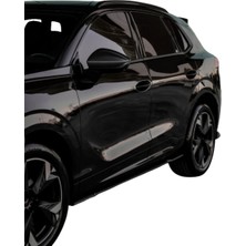Türkset Cupra Terramar Mk1 Sağ - Sol Marşpiyel Lipleri (( Parlak Siyah ))
