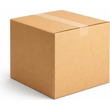 Odea 40X30X30 cm Çift Oluklu Karton Koli, 10 Parça Taşıma Kolisi, Dayanıklı ve Pratik
