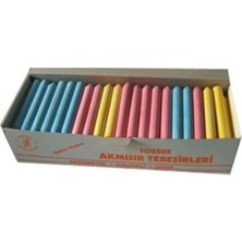 Premini Renkli Tozsuz Tebeşir 100'LÜ Set, Kaliteli ve Canlı Yazma Malzemesi