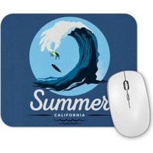 Dekado Summer California Waves Mouse Pad