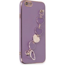 Mudanis Iphone 6 Kılıf Esila Silikon - Mor