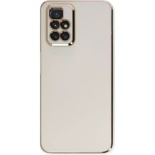 Starseven Redmi 10 2022 Kılıf Volet Silikon - Beyaz