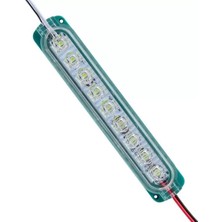 Ett Parlak Yanıp Sönen Yeşil 24 Volt 1.2 Watt 2835 Modül LED 14*32.5