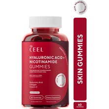 Vita Ceel Cilt Vitamini Çiğnenebilir Vegan Gummy, Hyaluronic Acid, Vitamin C, Glutatyon, Q10, Ala, Biotin