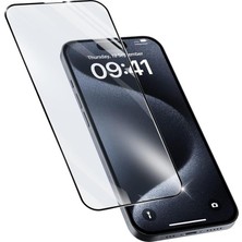 Cellularline Cellularlıne IPHONE 15 / 15 Pro Capsule Temperli Cam Ekran Koruyucu