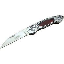 Senson Cr 0124 Rd Kamp Çakı 20 cm - Metal Desenli Sap, Kılıflı, Kutulu